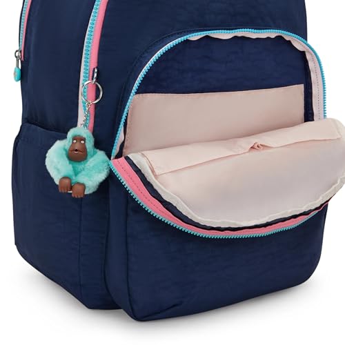 Image of Kipling Women's Seoul Extra Large Bts 17 inch Laptop Backpack, Durable, Roomy with Padded Shoulder Straps, Built-In Protective Sleeve