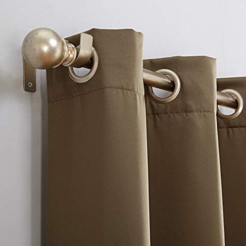 Sun Zero Barrow Energy Efficient Grommet Curtain Single Panel #TOP1