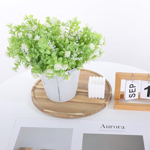 image for Exircy 50 Pieces Pearl Stick Stems Bouquets, 4mm Pearls String Beaded 