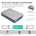 3-in-1 CFexpress Type B/XQD/SD Card Reader, USB 3.2 Gen 2 10Gbps CFexpress Type B Card Reader with Dual Slot Compatible with Sony G/M Series/Lexar/CF Express Type B for Windows/Mac OS/Linux