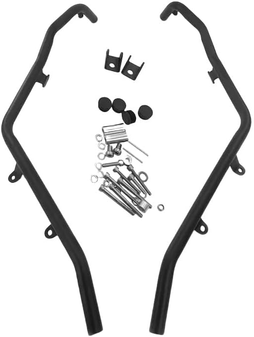 Engine Guard Crash Bars Motorcycle Engine Guard Crash Bar Frame Protection Bumper Stunt Cage Protector Anti-Fall Kit for ADV350 2024-2025 Motorbike Crash Bar Bumper