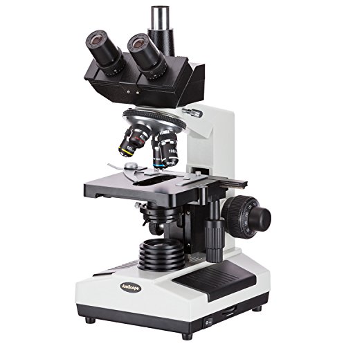 AmScope T390 Doctor Veterinary Clinic Biological Trinocular Compound Microscope 40X-1000X