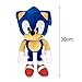 Glurak Sonic Hedgehog Peluche 30 cm Niños Regalos de Cumpleaños Dormitorio Decoración Ornamento Imagen de Glurak Sonic Hedgehog Peluche 30 cm Niños Regalos de Cumpleaños Dormitorio Decoración Ornamento