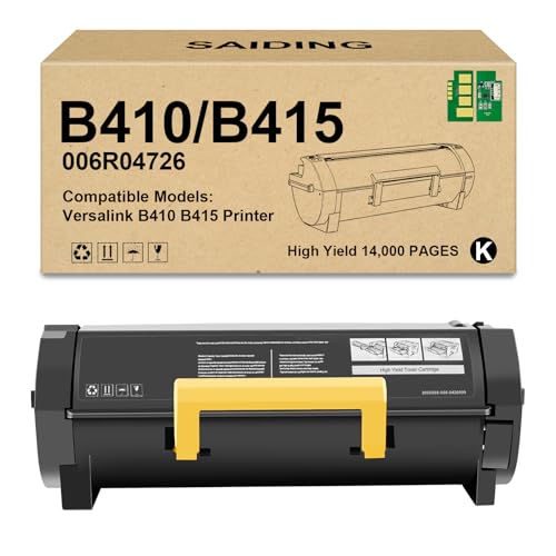 Cartouche toner B410 B415 avec puce résout pannes Xerox Versalink 006R04726
