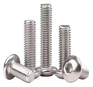 Memem MEMEM Passschrauben 10 Stück M10 Edelstahl