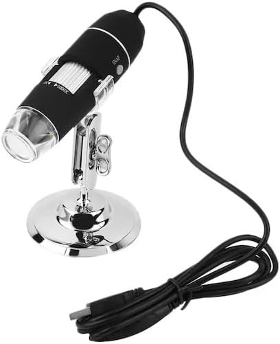 plentiful 1600x USB Dijital Mikroskop | 2MP 8 LED Saç & Cilt Analiz Kamerası