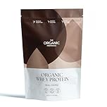 The Organic Protein Co. – Coffee Organic Whey Protein Powder | No Additives, Undenatured, Bioactive, UPF Free, No Emulsifiers, Primarily Grass Fed, Vegetarian, Gluten Free – 400g