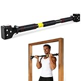 leikefitness Pull-Up Bar For Door Frame Chin Up Bar Upper Body Workout - Indoor Portable Training Pull-Up Bars - Adjustable 27.5