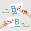 Magnetic Alphabet ABC Flash Cards with Large Uppercase and Lowercase Letters 5.5 x 3.5 (54 PCs)