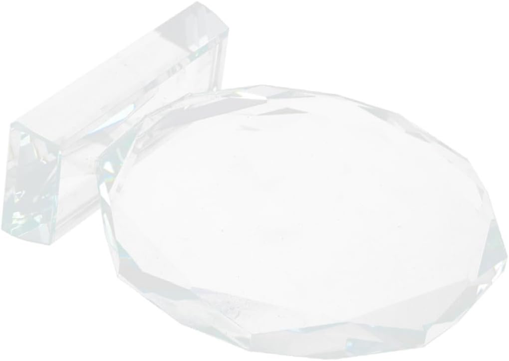 BESTYASH Crystal Plaque Octagon Shaped Blank Trophy for Graduation