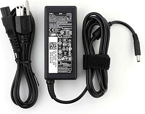 Dell Inspiron Laptop Charger Genuine 65W watt 4.5mm tip...