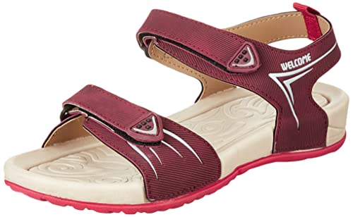 Image of URJO LX04 Women's Lightweight Sandals Super Flexible Cushioned Sole Adjustable Straps Anti-Skid & Stylish Dailywear Sandal Women