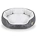 CUASEN Pet kennels Pet Supplies All Seasons Universal Dog and cat kennels Lamb Fleece kennels Grey