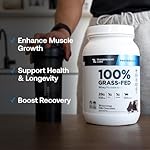 Transparent Labs Grass-Fed Whey Protein Isolate - Naturally Flavored, Gluten Free Whey Protein Powder with 28g of Protein per Serving & 9 Amino Acids - 30 Servings, Milk Chocolate - Image 5
