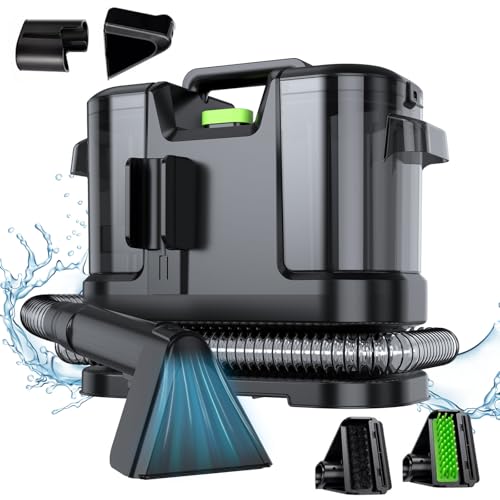 Reviews de Inyeccion Succion , listamos los 10 mejores. 41 Máquina Limpiadora de Alfombras Portátil, 800W Limpiador de Alfombras Portátil,16KPA Fuerte Succión y Descontaminación, 2 Depósitos -Aspiradora de Agua para Moquetas,...