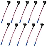 TrendBox 10 Low Profile Mini Add-A-Circuit Add Dual Circuit Auto Car Blade Fuse Adapter Holder DIY ATM TAP For Car Truck No-WIRE-CUTTING