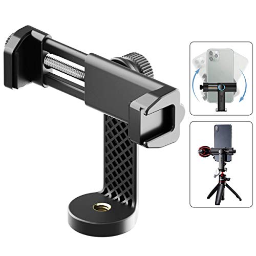 ULANZI ST -17 Adaptador de trípode para teléfono móvil, soporte para teléfono móvil, soporte giratorio de 360 grados, monopié ajustable para iPhone 11 Pro Max SE 2020 XR Galaxy S20 Ultra HUAWEI P30