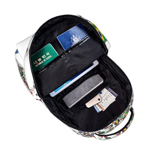 Polandball Countryball World Map Backpack large Capacity Bookbag Lightweight Cycling Outdoor Travel Bag For Women Men4