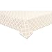 Lenox Laurel Leaf 70x144" Wide Tablecloth, White