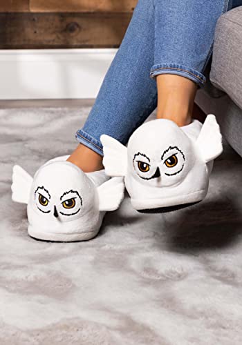 Ground Up Harry Potter Hedwig Slippers for Adults2