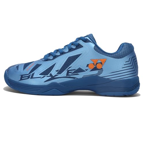 Image of YONEX BLAZE 3 Badminton Shoes |Non Marking | Ideal for Badminton,Squash,Table Tennis,Volleyball | Non-Marking Sole |TRU Cushion |Durable Skin Light|Synchro-Fit Insole|Toe Assist Shape|Hexa Grip |Light Weight|Lateral Shell|Extra Cushioning|Snap Back Action|