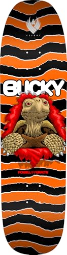 Powell Peralta Bucky Lasek Tortoise Flight - Tabla de monopatín, color naranja/negro, 8.6 x 32.2 pulgadas