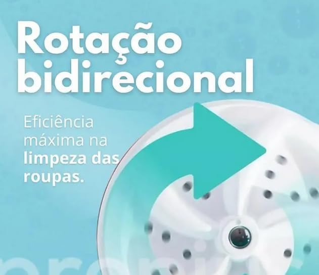 Mini máquina de lavar roupas portátil: Review após 7 dias de uso
