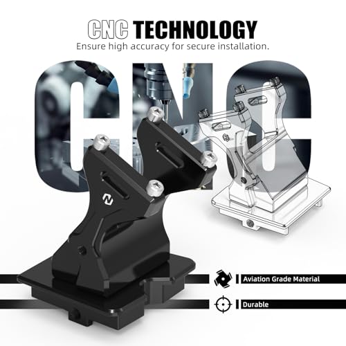 Support de fixation GPS aluminium usiné noir pour habitacle de trail moderne - 5