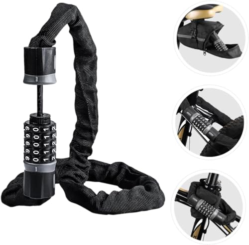 Cadenas de vélo pliable en U avec combinaison de sécurité - 6