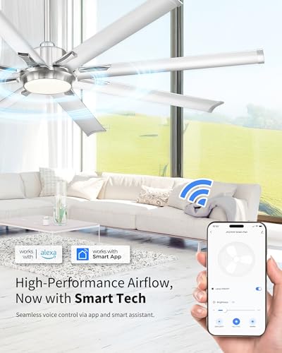 Smart Ceiling Fan with Voice Control