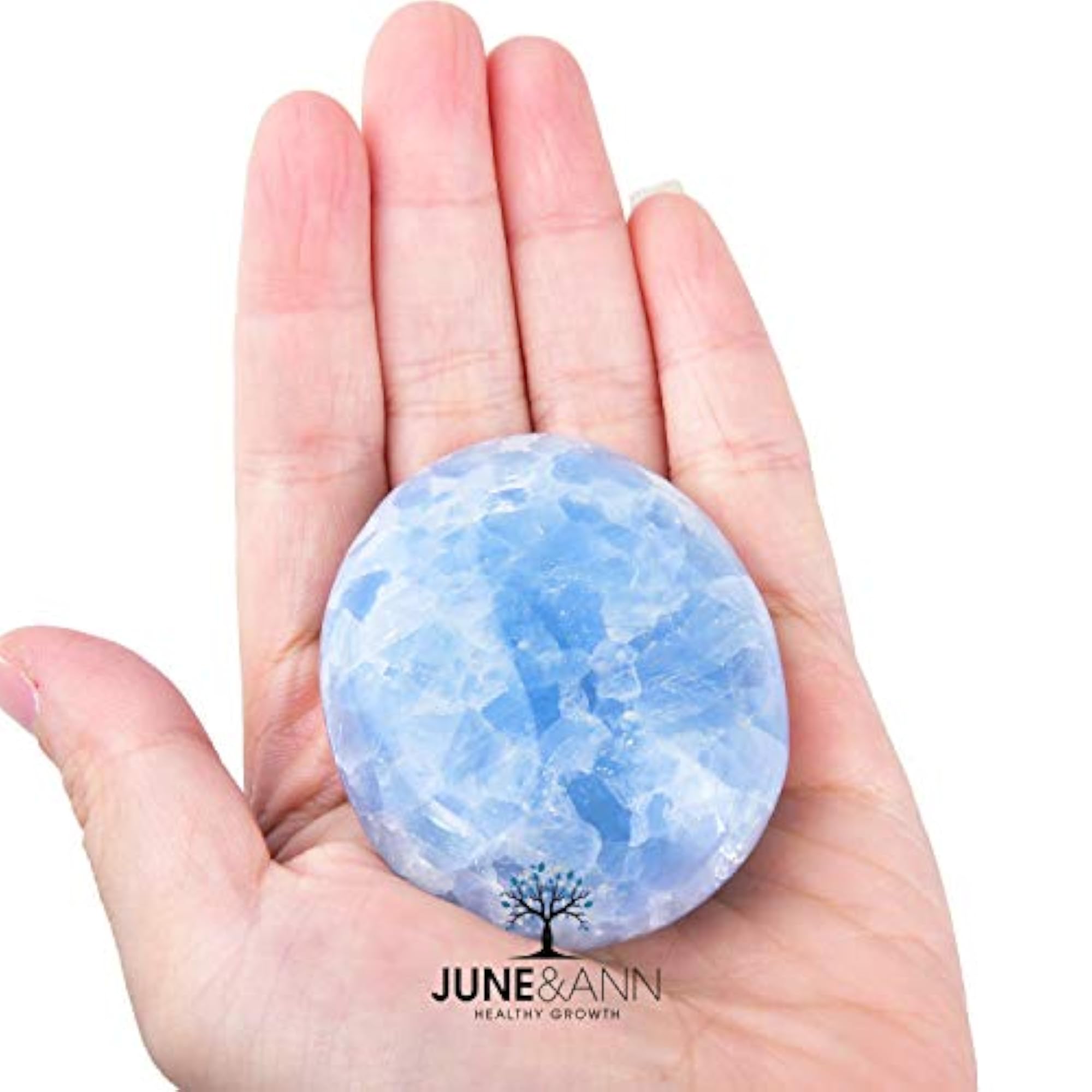 Natural Palm Stones for Healing and Chakra Balancing