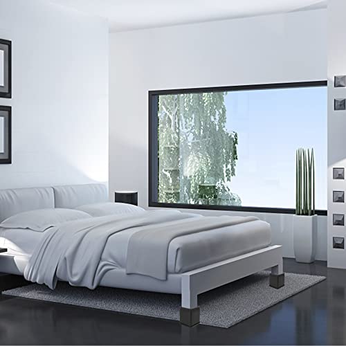 Btsd-Home 4 Inch Or 8 Inch Bed Risers Heavy Duty Stackable Furniture Risers Bed Lifts Risers For Couch, Sofa, Desk Or Table Legs Extenders 4 Pack #TOP5