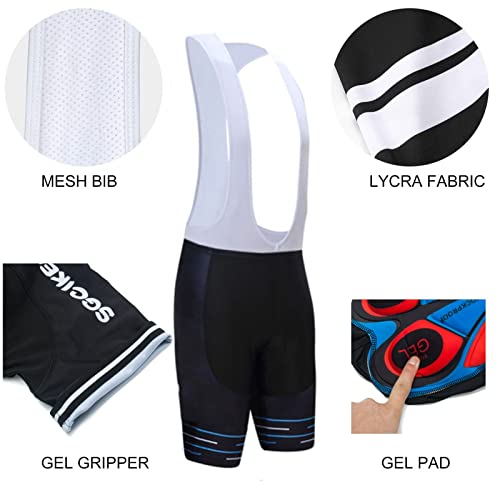 2023 World Tour Pro Team Cycling Jersey Set,Men's Breathable MTB Bike Shirt Bib Short Kits GEL Paddad