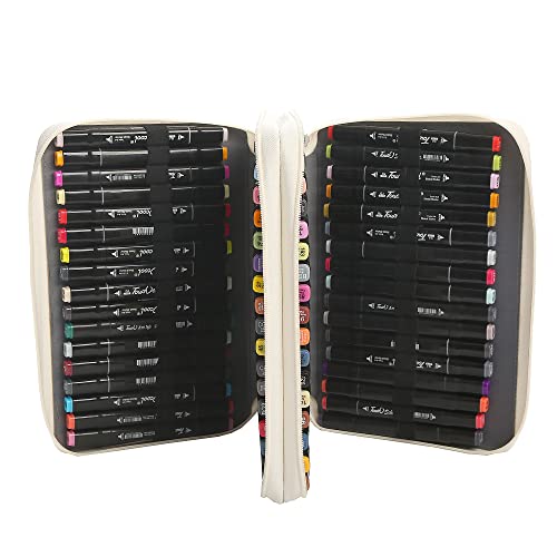 Image of Lbxgap 68 Slots Marker Pen Organizer Case w /Handle