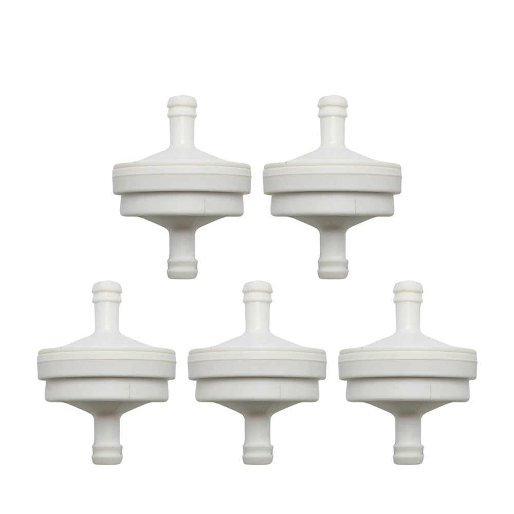 5 Unids/Lote Cortacésped 1/4 Pulgadas ID En Línea Filtro De Combustible Gas Reemplazo Apto For Briggs Stratton Craftsman Toro 394358s 56679 394358 | For Toro Craftsman Replace 394358 394358s 56679