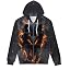Flame Black Wolf