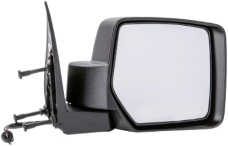 For Jeep Liberty 2008 09 10 11 2012 Door Mirror Driver Side | Power | Heated | Textured | Replacement For 68067153AC | CH1320371