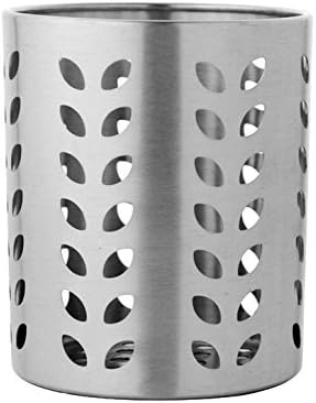 DynoreStainless Steel Cutlery Holder, Silver (DS_89)