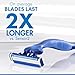 Gillette Sensor3 Comfort Disposable Razors for Men, 8 Count, Lubrastrip Glides Easily Over Your Skin