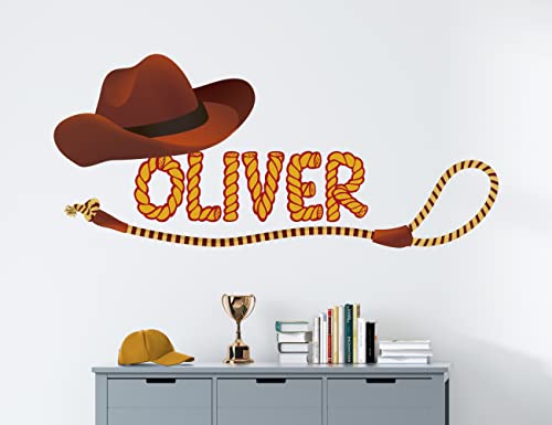 Vinilo decorativo personalizado Woody para pared infantil miniatura 1
