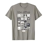 NBC The Office Official Quote T-Shirt - Men's Grey X-Small Classic Fit Short Sleeve T-Shirt