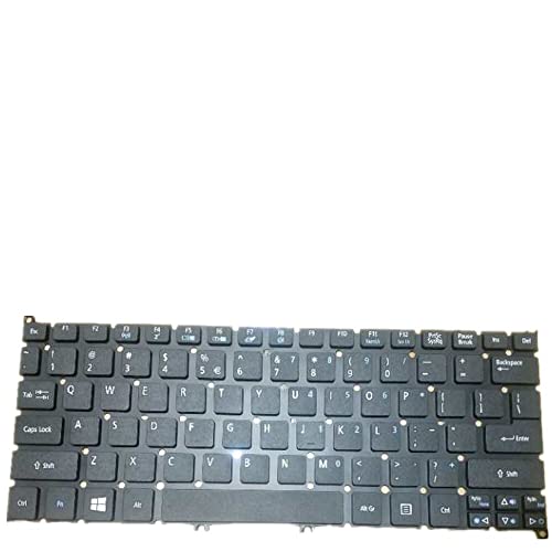 Clavier Acer Chromebook C710 noir version US de remplacement pour PC portable