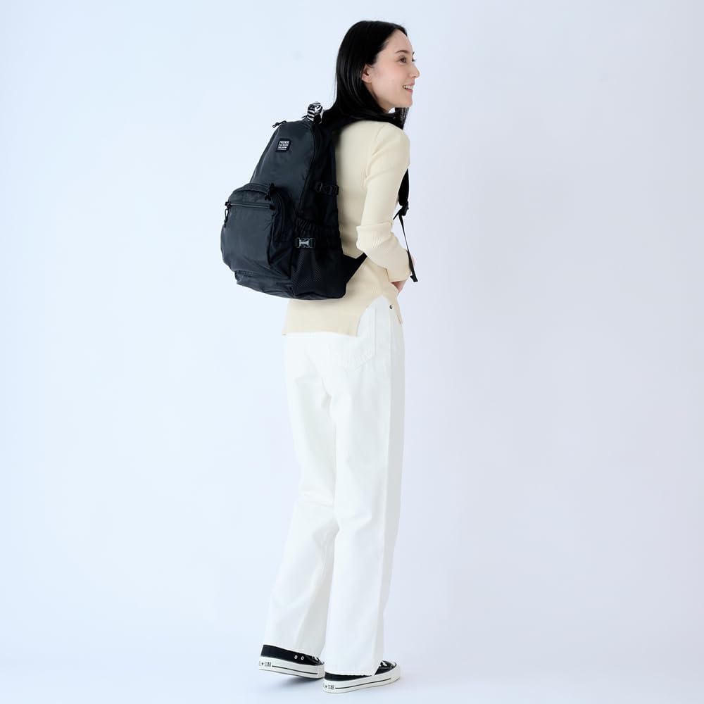 Fredrick Packers 210D Day Pack TIPI ANIMAL TAPE Rucksack, Black x, Black x Zebra Tape, One Size