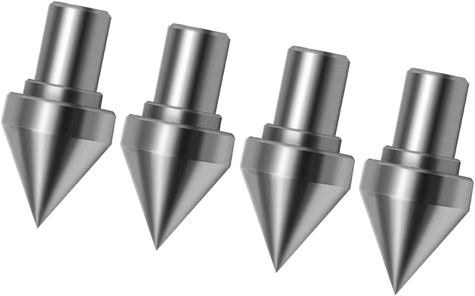 4x 8mm Shank Wood Lathe Heavy Duty Tailstock Live Bearing