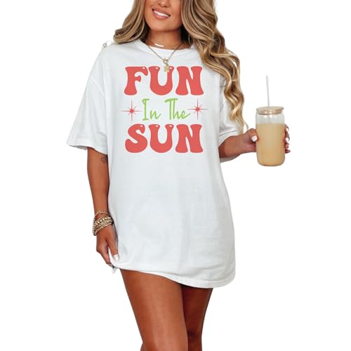 Fun in The Sun Graphic T-Shirt, Summer Vacation Shirt, Tee,