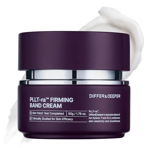 Differ & Deeper PLLT-RA Firming Band Cream Multi-Peptide Moisturizer 1.76 oz