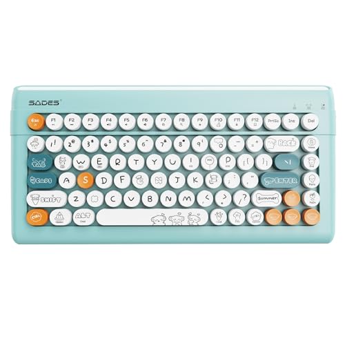Wireless Bluetooth Keyboard for iPads Tablet Mac PC Laptop Desktop