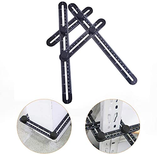 Règle multi-angle pliable RJJ en plastique pour mesures - 3
