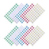 Durables et fiables : ces mini-autocollants étoiles et ces autocollants étoiles pour tableaux sont conçus pour durer, ce qui en fait des outils de suivi d'objectifs fiables pour une utilisation répétée sur types d'agendas, tableaux ou feuilles de travail. autocollants étoiles pour la réalisation d'objectifs, autocollants étoiles de motivation