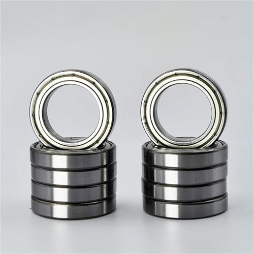 Rodamientos 6803 de bolas para bicicletas de 17x26x5 mm en acero cromado pack de 10 unidades